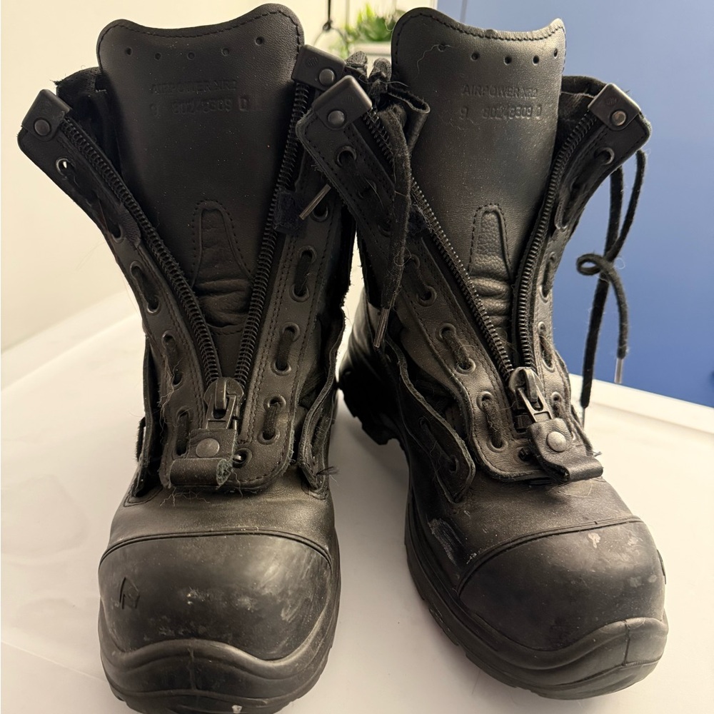 Women's Black Haix Station Boots